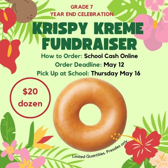 Krispy Kream Doughnut Fundraiser